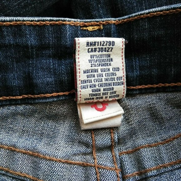 True Religion Ultra Low Rise Ankle Skinny Leg - Picture 3 of 12